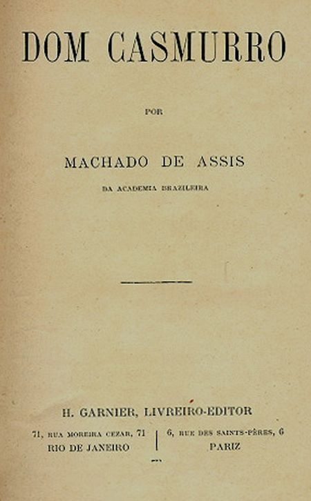 Dom Casmurro cover