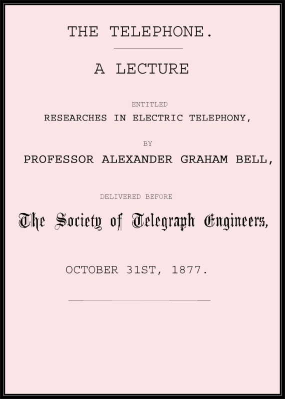 The telephone cover