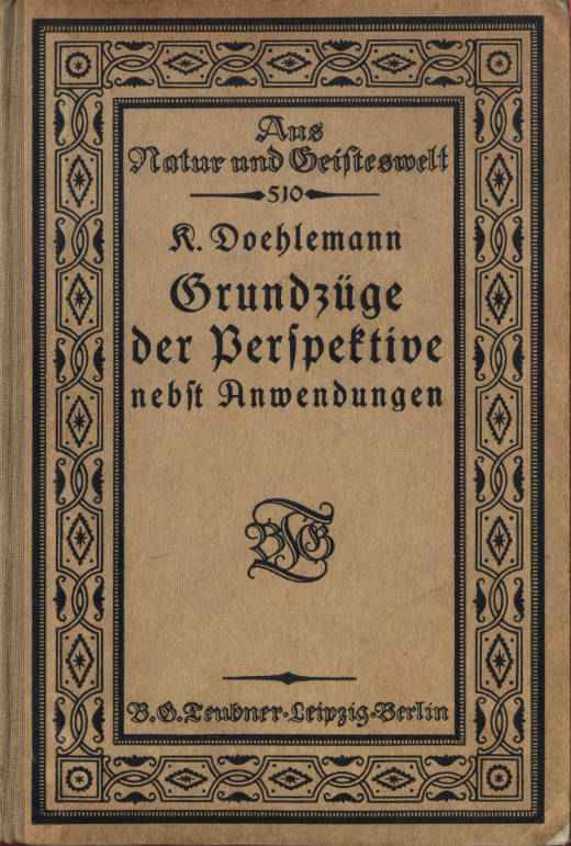 Grundzüge der Perspektive nebst Anwendungen cover