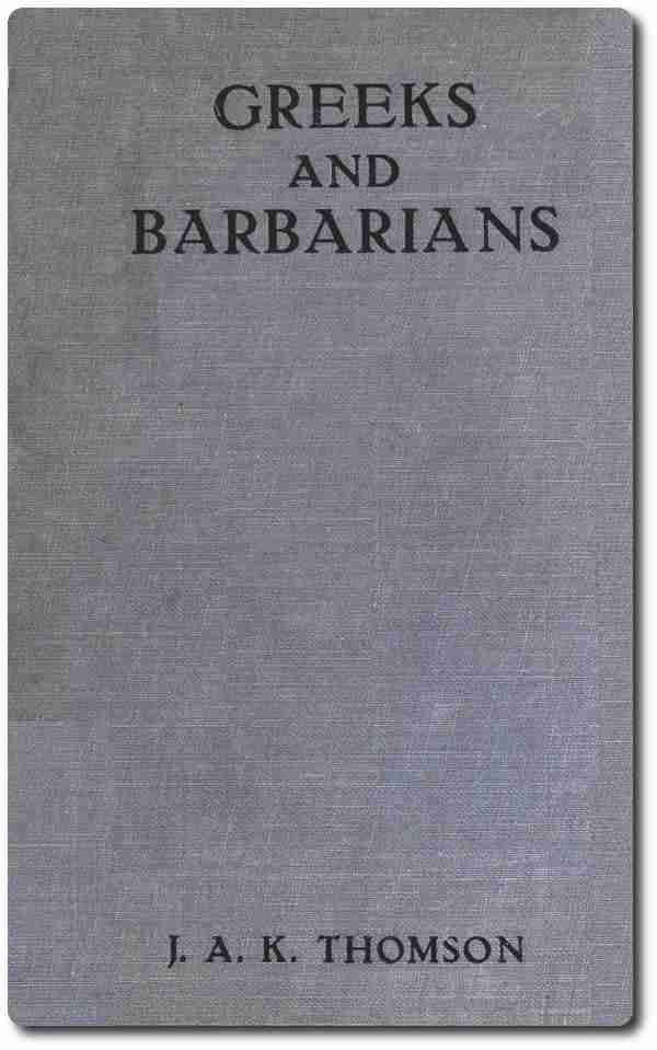 Greeks & Barbarians cover