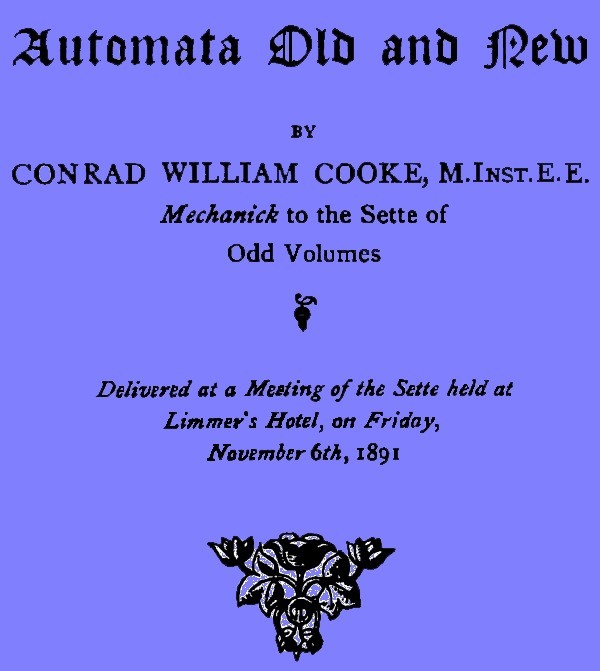 Automata Old and New cover