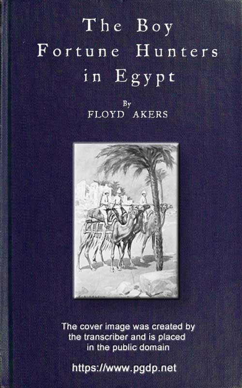 The Boy Fortune Hunters in Egypt cover
