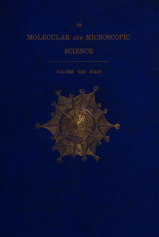 On Molecular and Microscopic Science, Volume 1 (of 2) cover