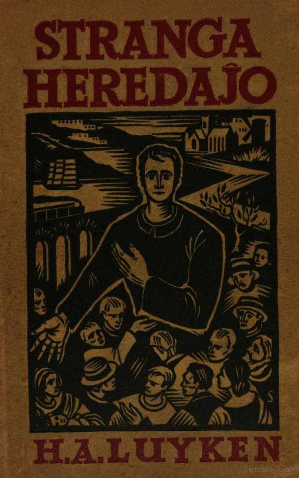 Stranga heredaĵo: Romano originale verkita cover