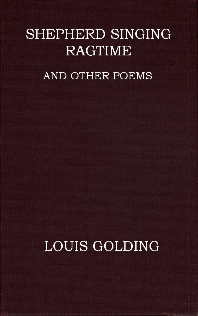 Shepherd Singing Ragtime, and Other Poems cover