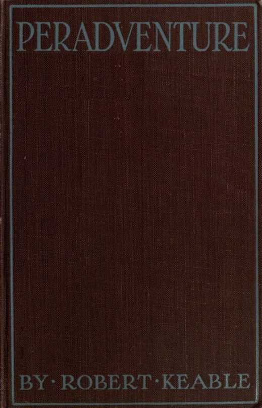 Peradventure; or, The Silence of God cover