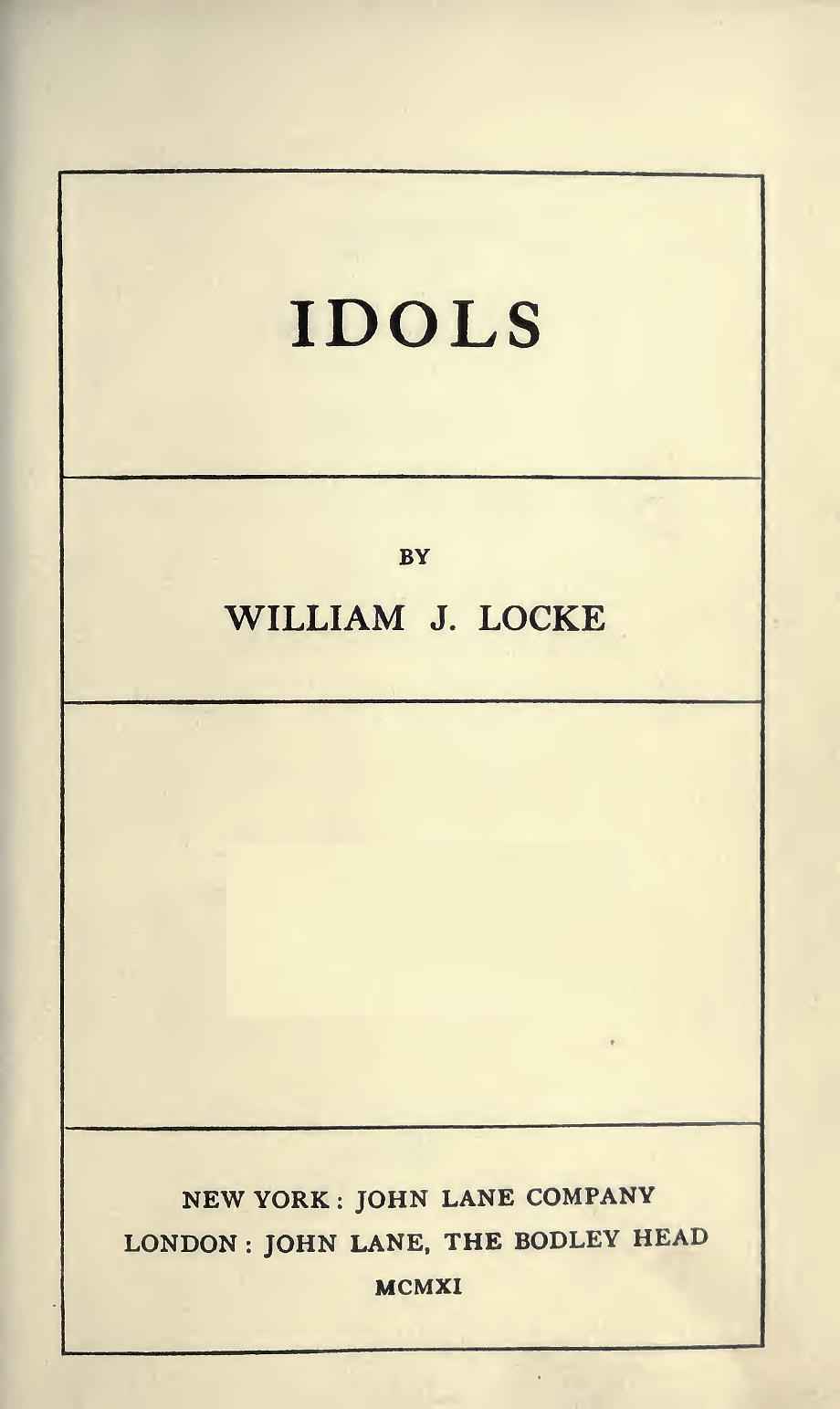 Idols cover