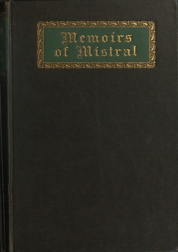 Memoirs of Mistral cover