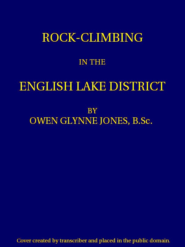Rock-climbing in the English Lake District / Third Edition cover