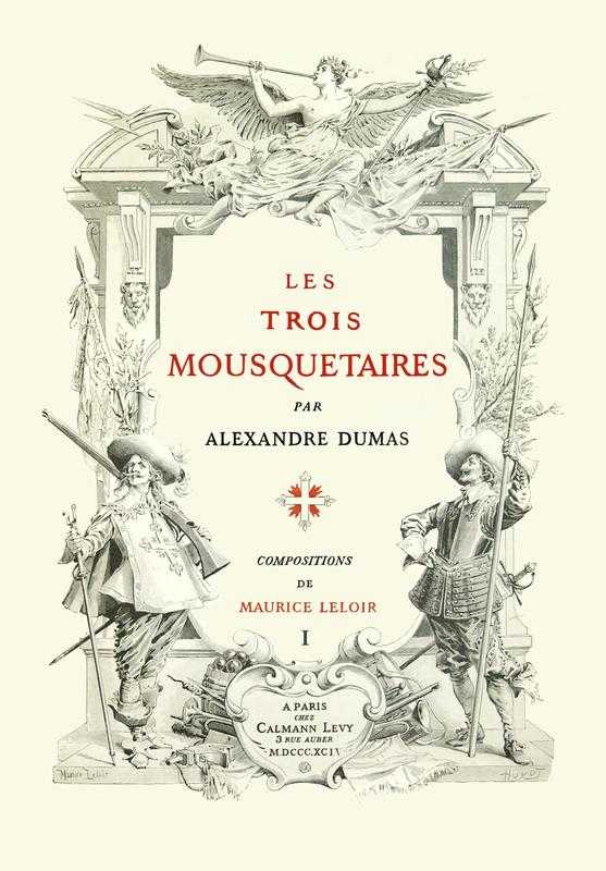 Les trois mousquetaires, Volume 1 (of 2) cover