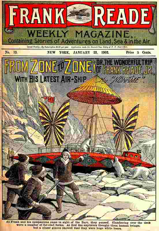 From Zone to Zone / Or, The Wonderful Trip of Frank Reade, Jr., with His Latest Air-Ship cover