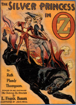The Silver Princess in Oz cover