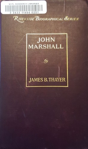 John Marshall cover
