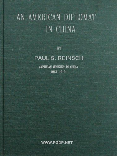 An American Diplomat in China cover