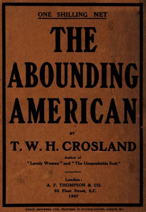 The Abounding American cover