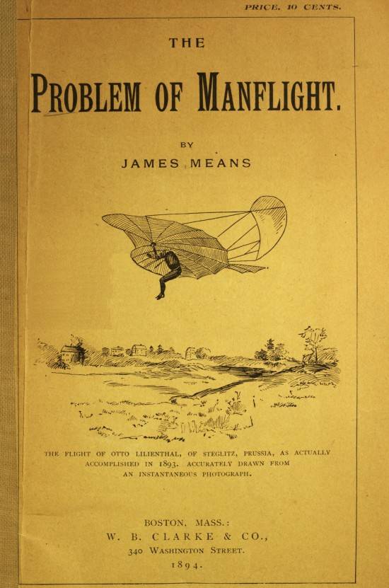 The Problem of Manflight cover