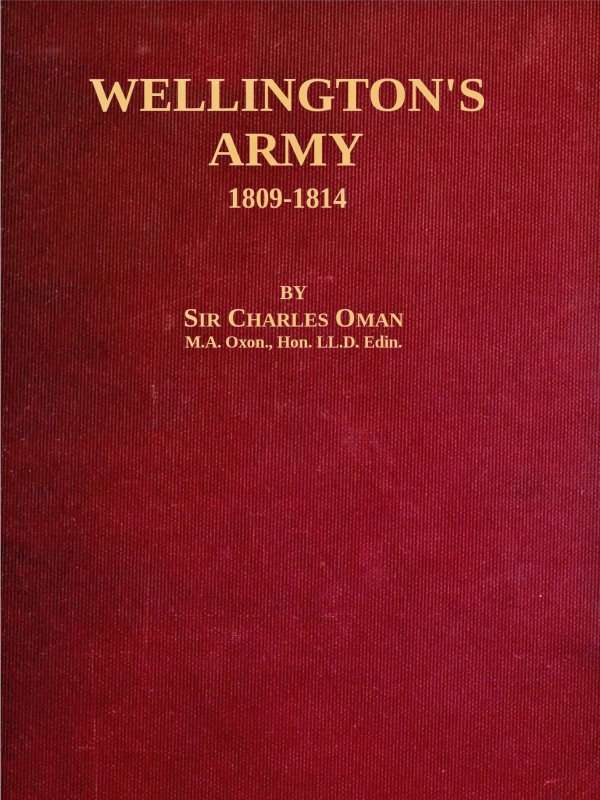Wellington's Army, 1809-1814 cover