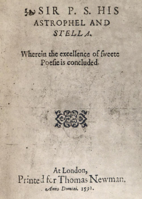 Sir P.S.: His Astrophel and Stella / Wherein the excellence of sweete poesie is concluded cover