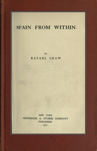 Spain from Within cover