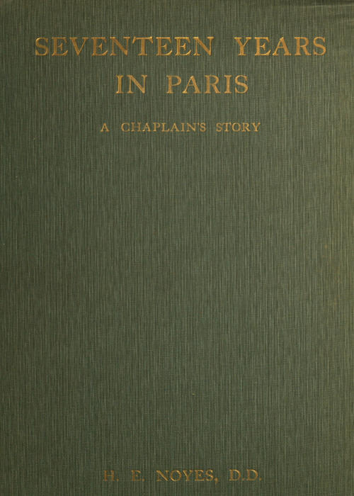 Seventeen Years in Paris: A Chaplain's Story cover