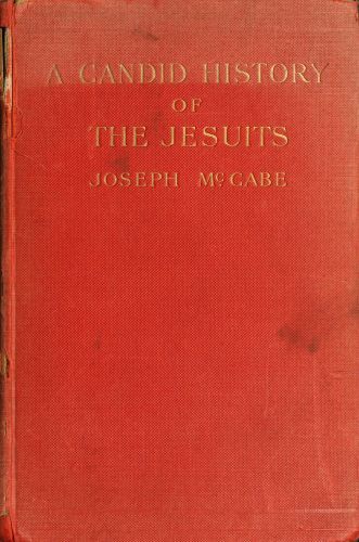 A Candid History of the Jesuits cover