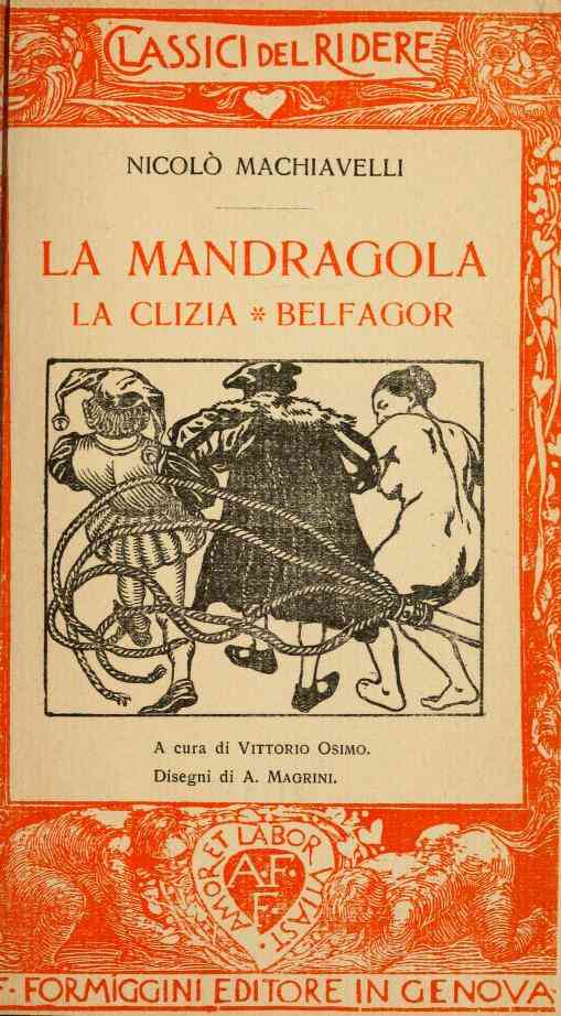 La mandragola - La Clizia - Belfagor cover