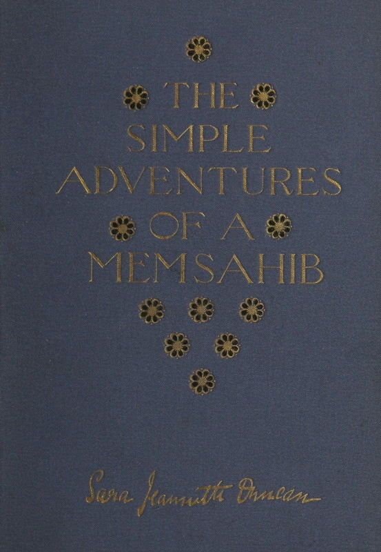 The Simple Adventures of a Memsahib cover