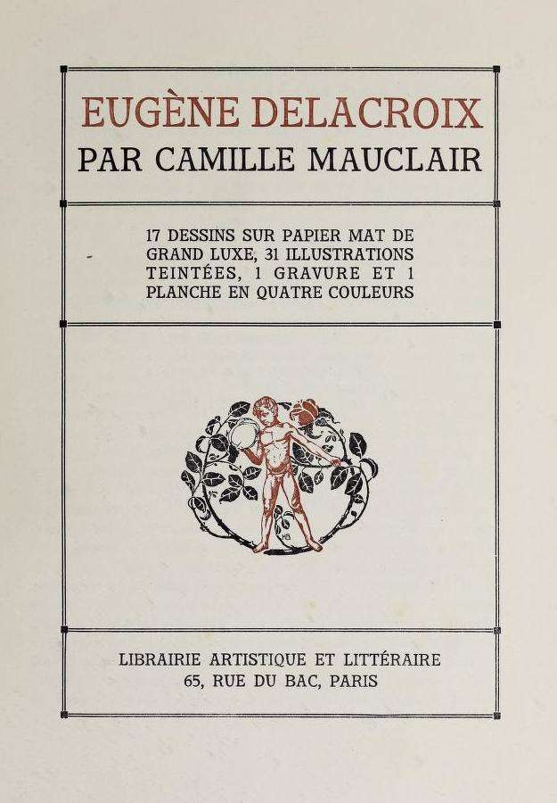 Eugène Delacroix cover