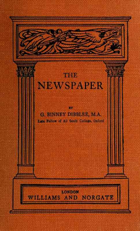 The Newspaper cover