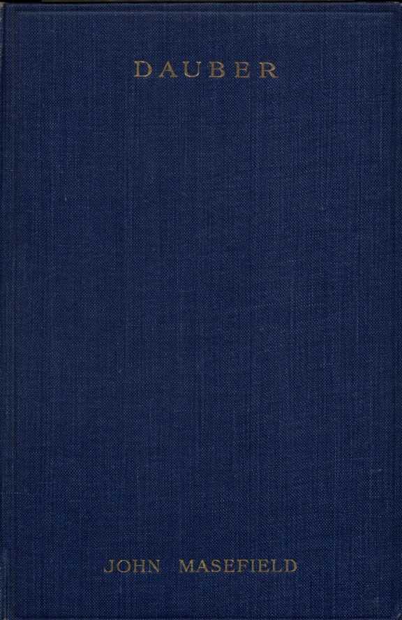 Dauber: A Poem cover