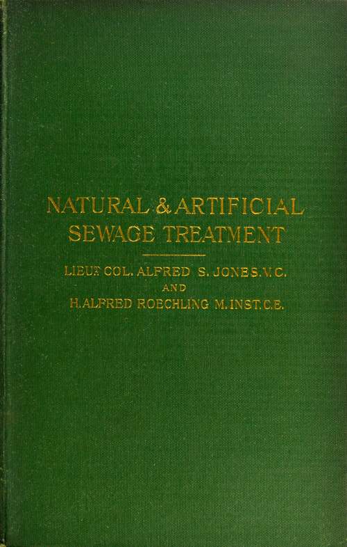 Natural & Artificial Sewage Treatment cover