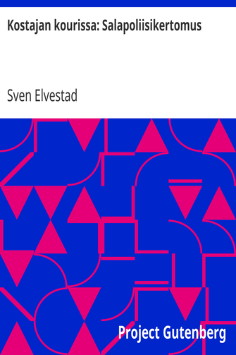 Kostajan kourissa: Salapoliisikertomus cover