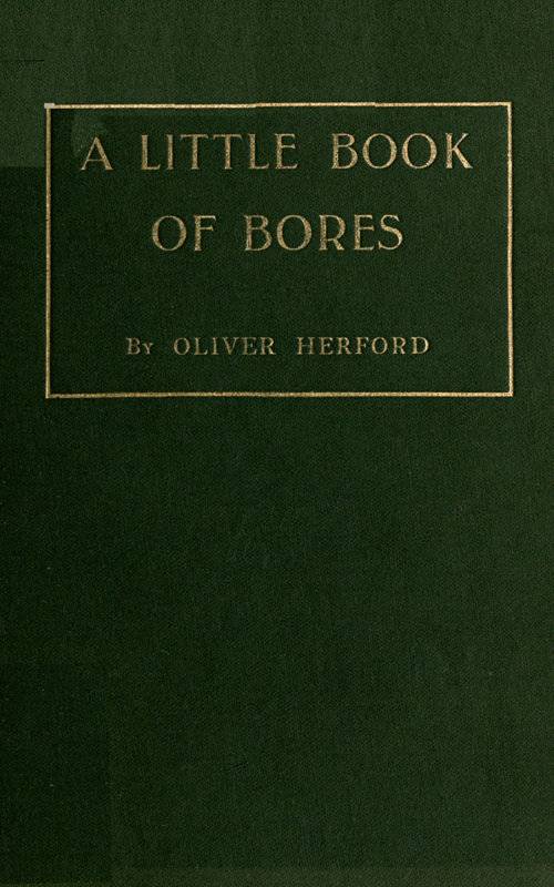 A Little Book of Bores cover