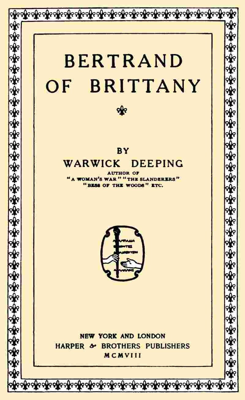 Bertrand of Brittany cover