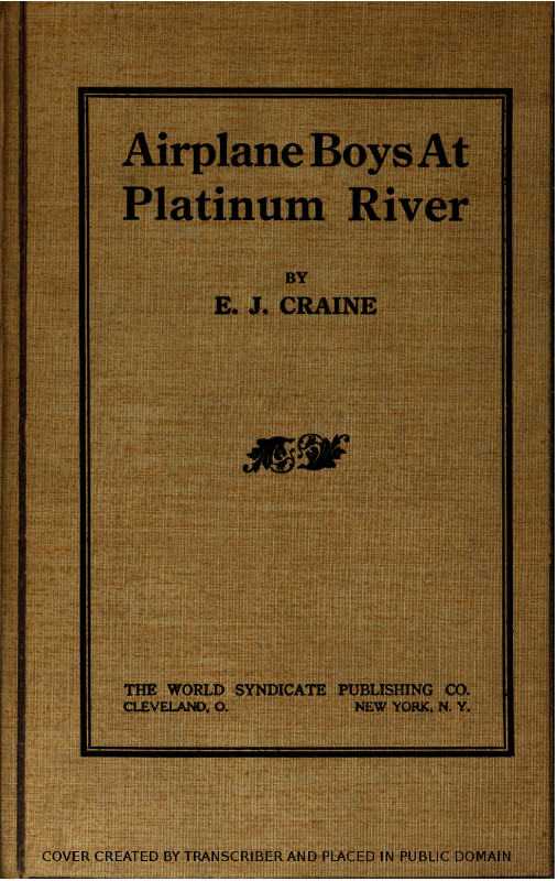 Airplane Boys at Platinum River cover