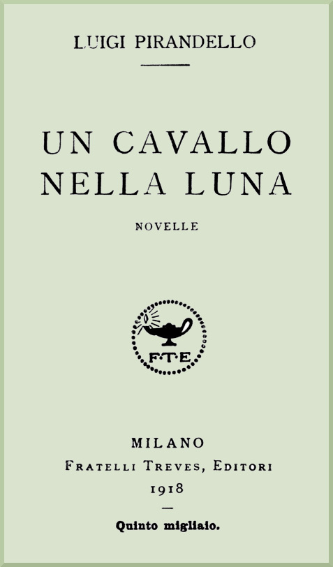 Un cavallo nella luna: Novelle cover