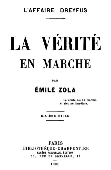 La vérité en marche: L'affaire Dreyfus cover