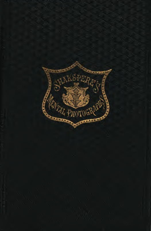 Shakspeare's Mental Photographs cover