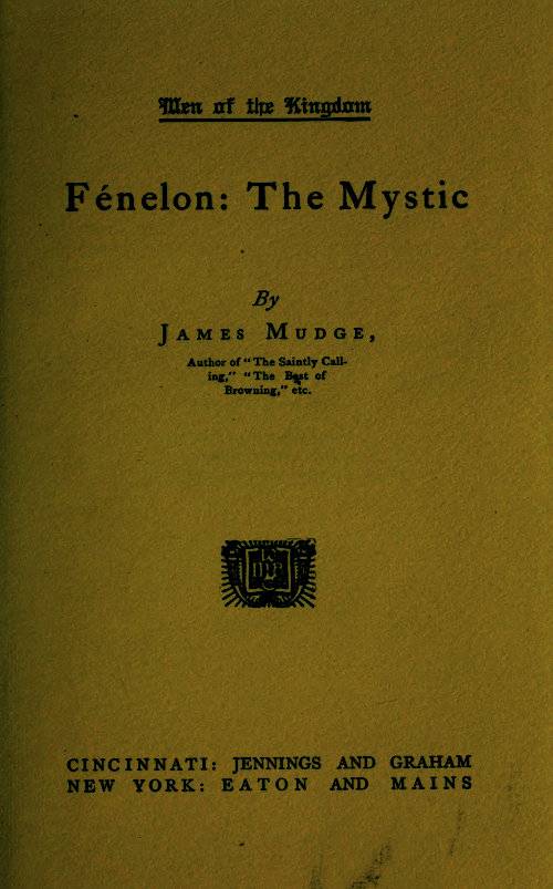 Fénelon: The Mystic cover