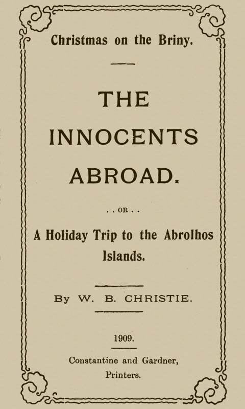 Christmas on the briny cover