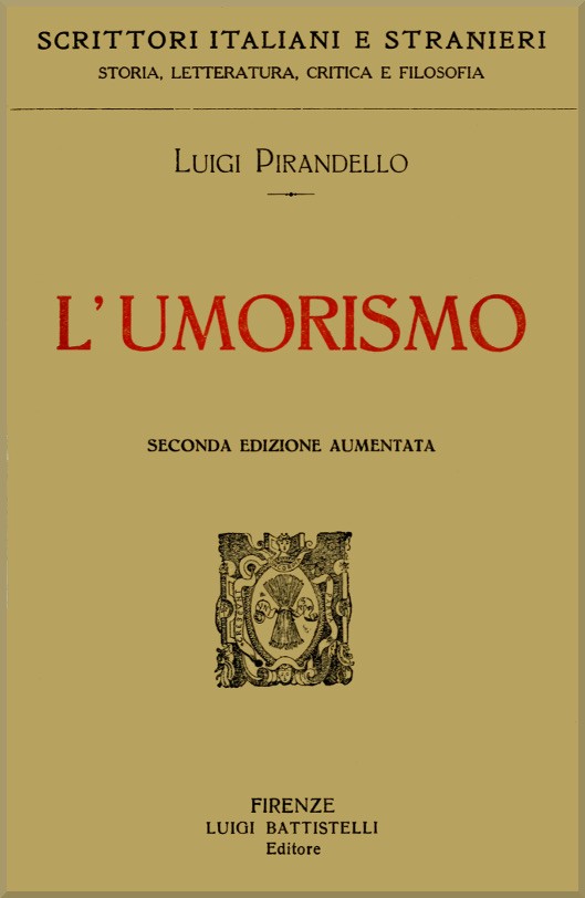L'umorismo cover