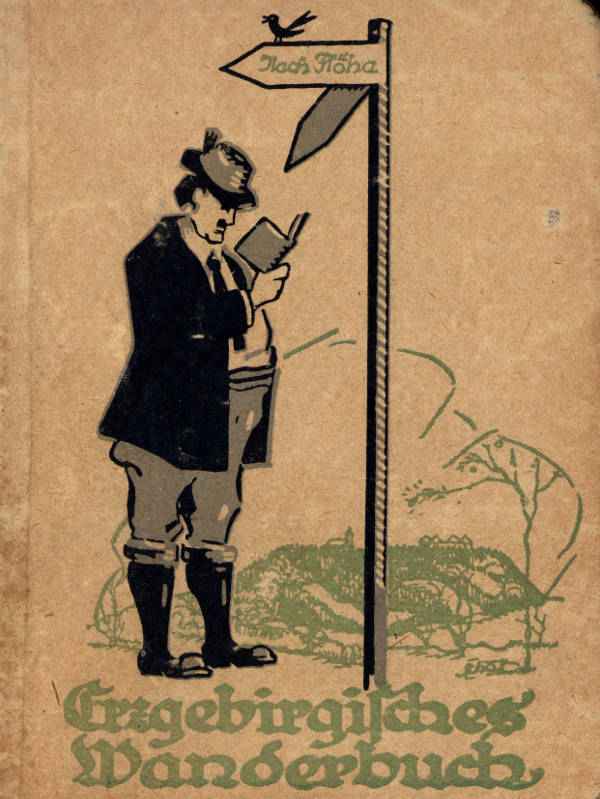 Erzgebirgisches Wanderbuch / 148 Ausflüge und Wanderungen in die Umgebung von Chemnitz und das Erzgebirge cover