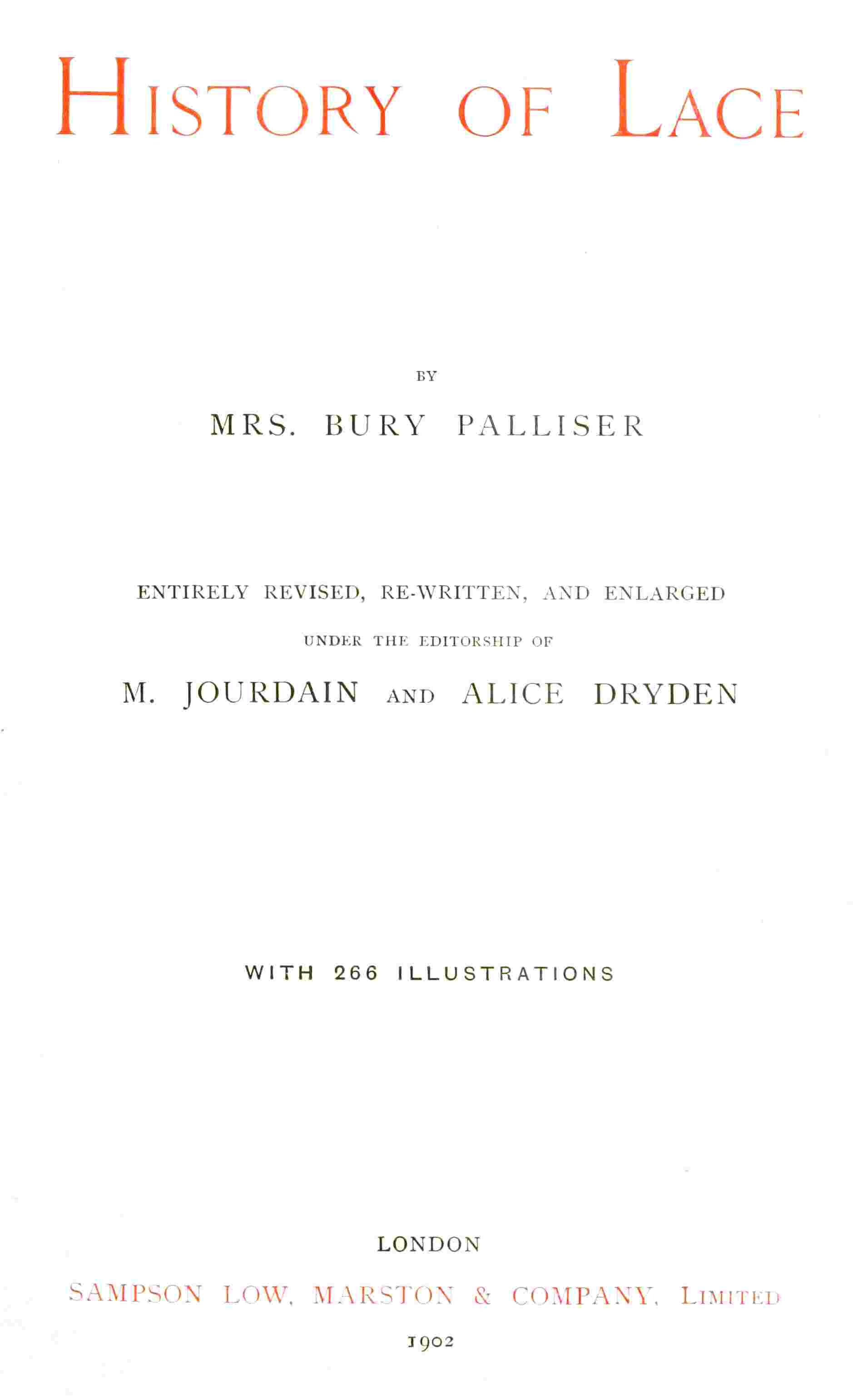 History of Lace cover