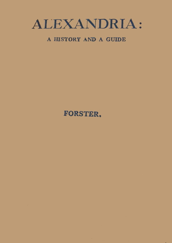 Alexandria: A History and a Guide cover