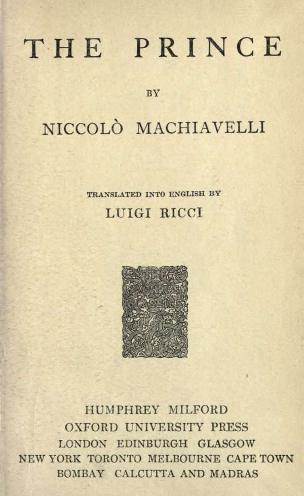 The Prince cover