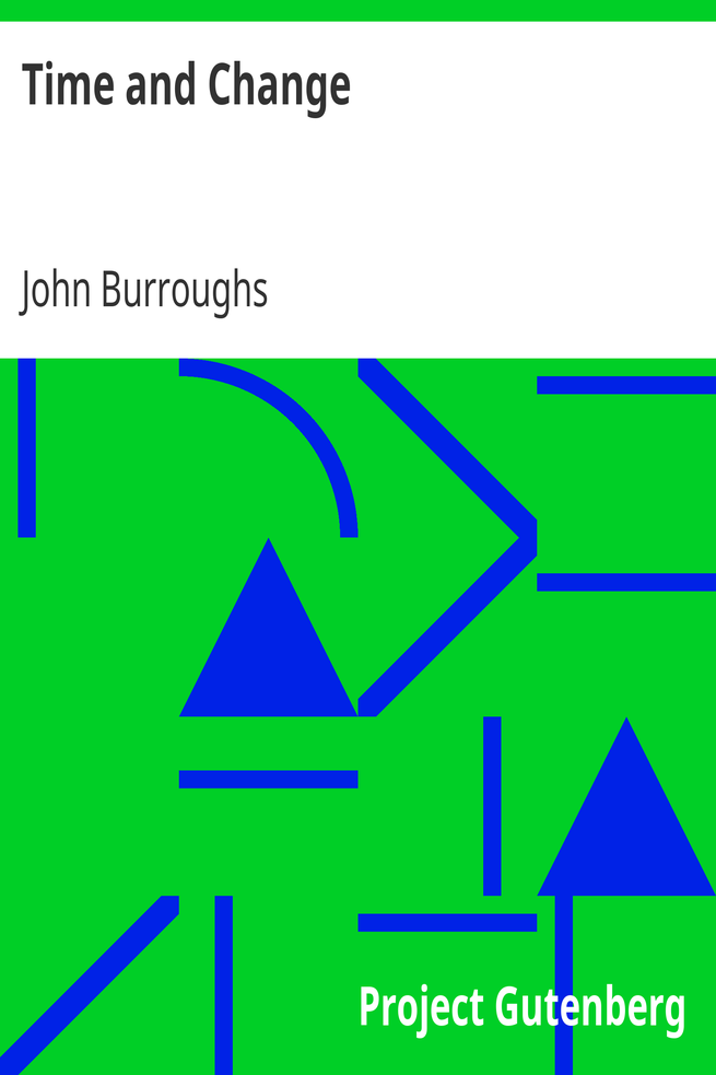 Time and Change cover