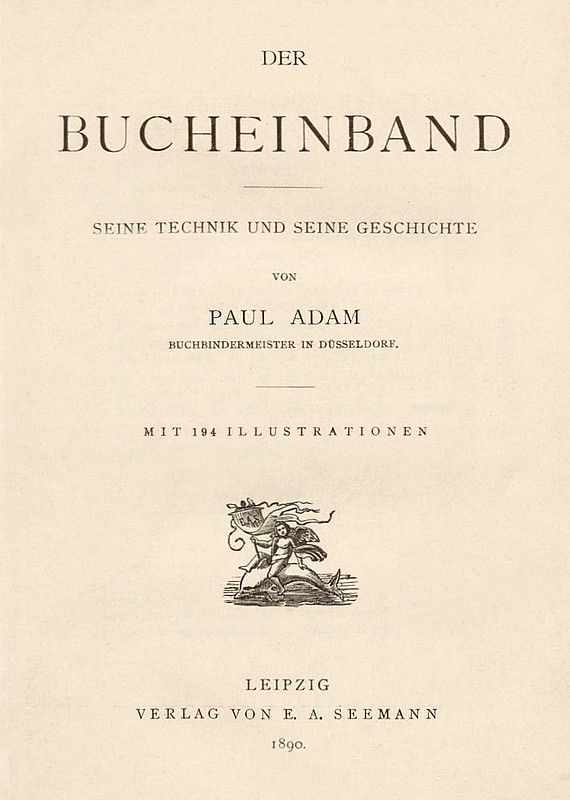 Der Bucheinband: Seine Technik und seine Geschichte cover