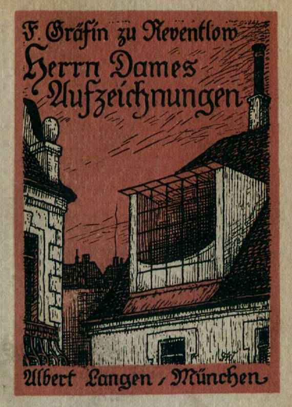 Herrn Dames Aufzeichnungen: oder, Begebenheiten aus einem merkwürdigen Stadtteil cover