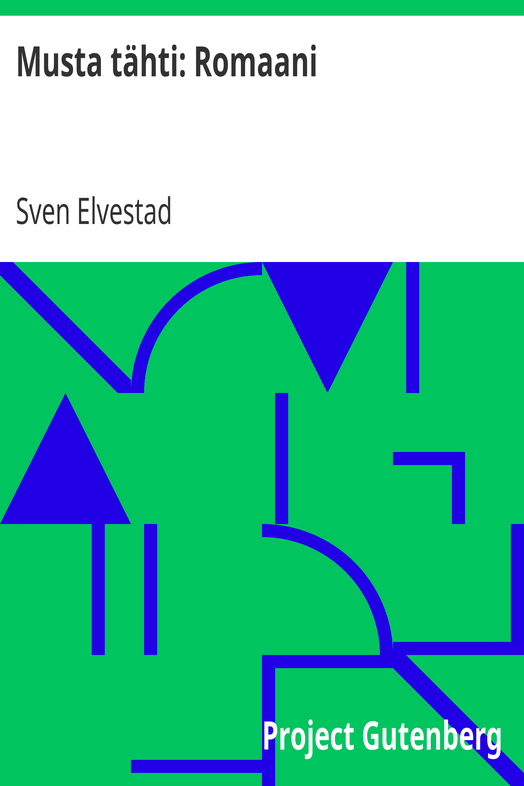 Musta tähti: Romaani cover