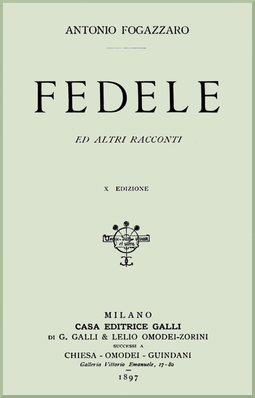 Fedele ed altri racconti cover